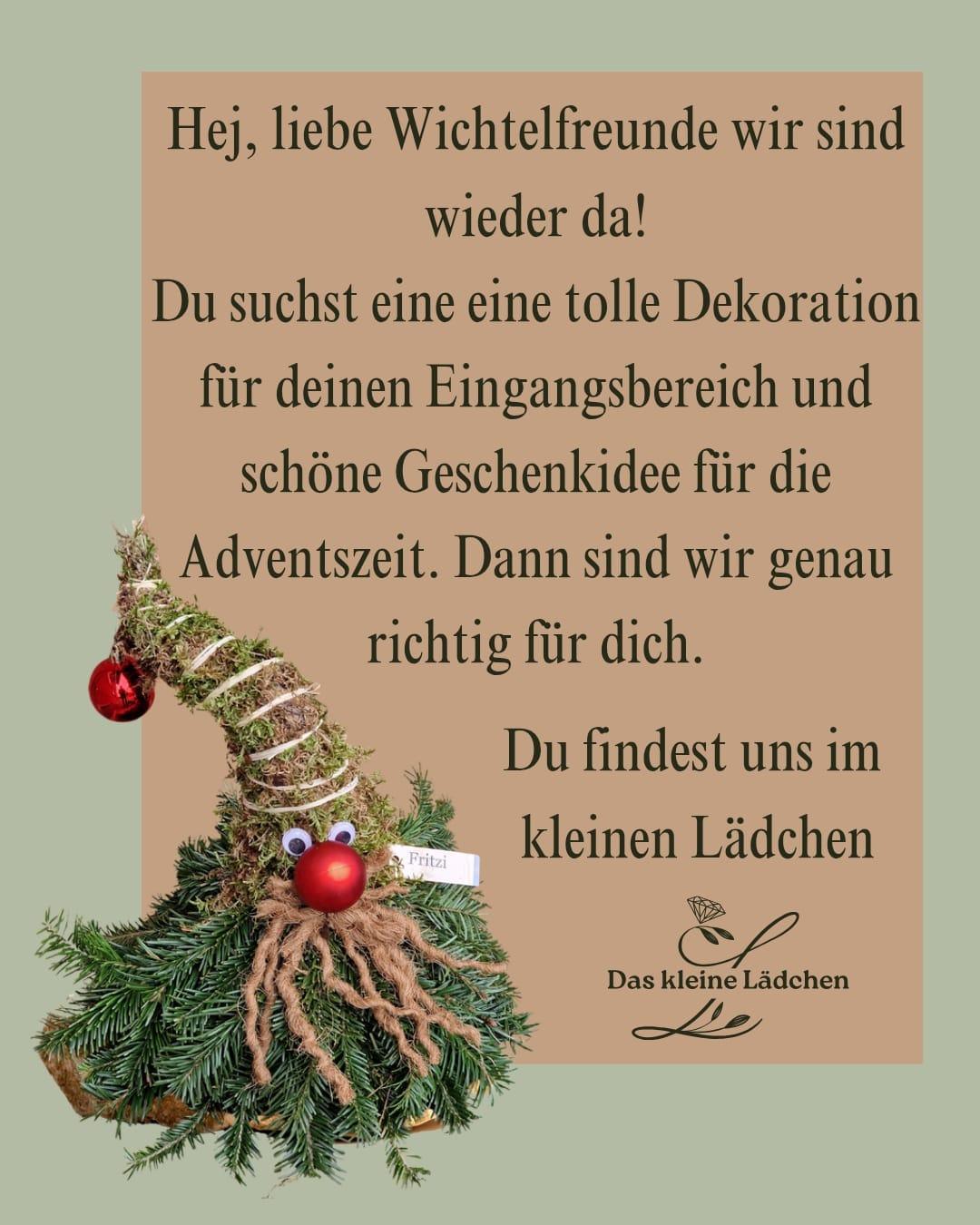 Das kleine Lädchen - Die Wichtelbande aus dem hohen Norden ist wieder da! Eine tolle Dekoration für den Advent!