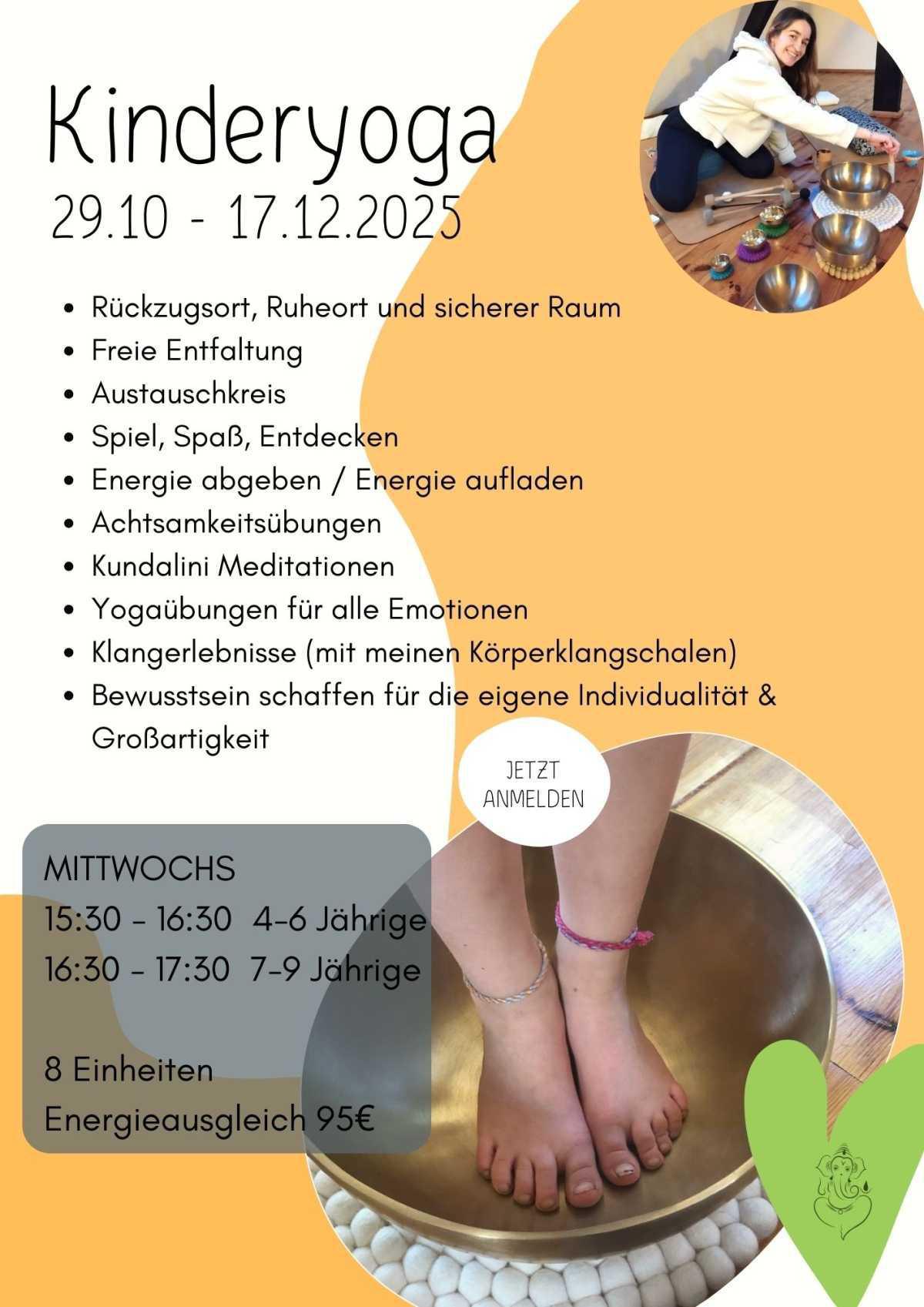 🌸 Kinderyoga – Bewusstsein schaffen für die eigene Individualität🧘‍♀️