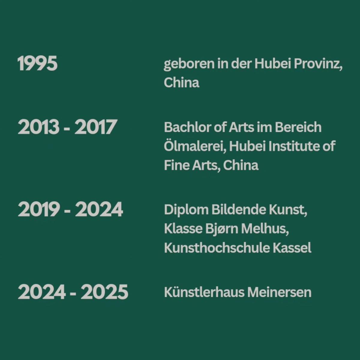 Künstlerhaus Meinersen begrüßt Ziming Peng: Digitaler Medienforscher und Künstler aus China belebt das neue Programmjahr Künstlerhaus Meinersen begrüßt Ziming Peng: Digitaler Medienforscher und Künstler aus China belebt das neue Programmjahr