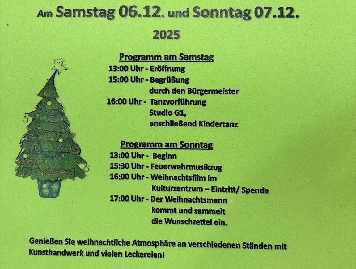 Weihnachtsmarkt Meinersen