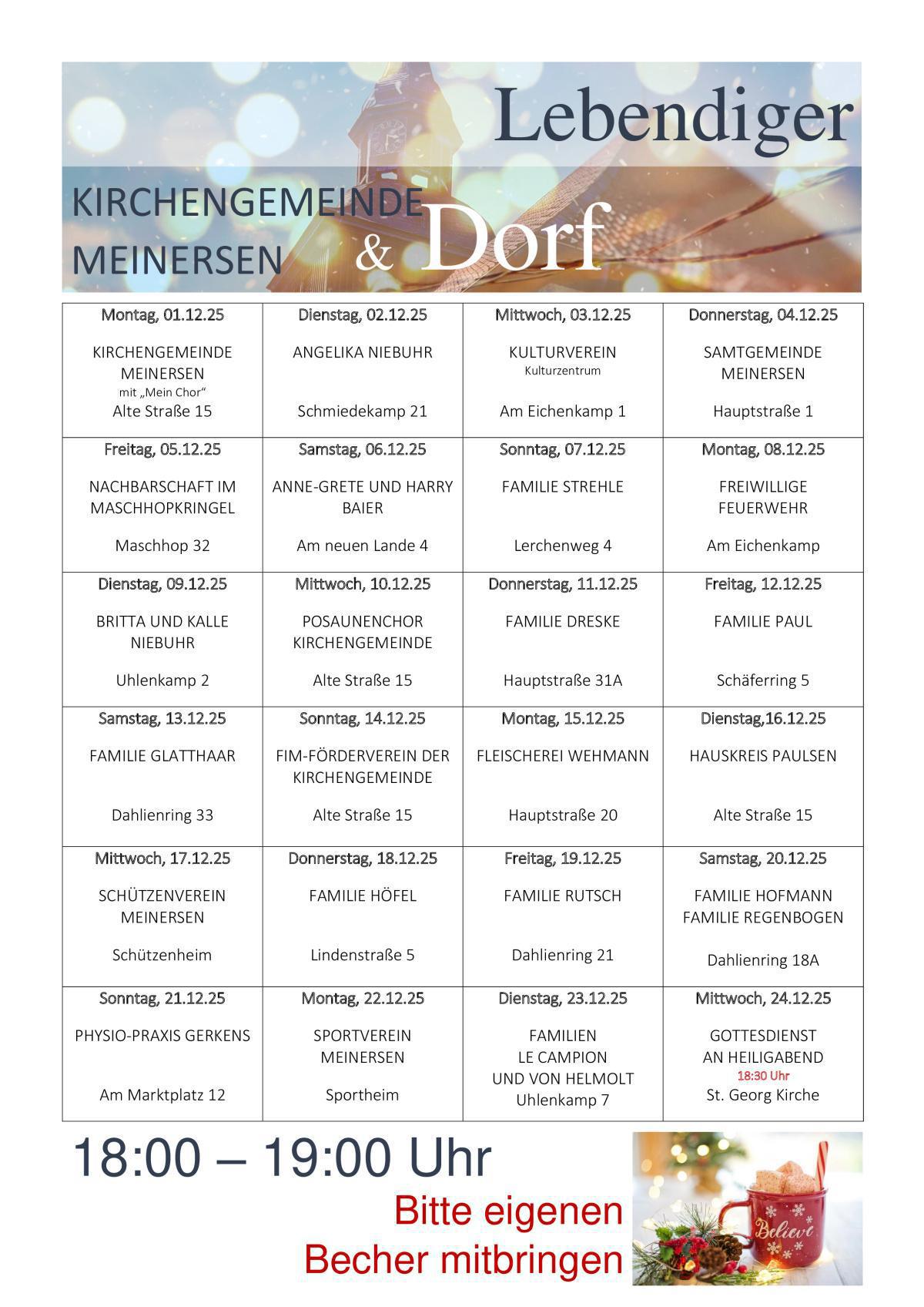 Lebendiger Adventskalender Meinersen 6