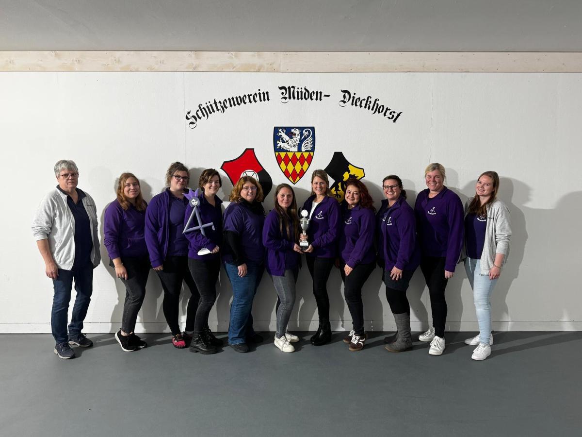 Schützenverein Müden-Dieckhorst: Damenpokal geht an den 4. Damenzug