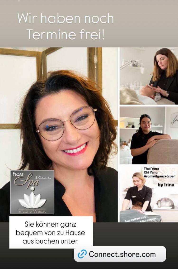 Noch freie Termin im Dezember! Sie können ganz bequem von zu Hause aus buchen! #Float Spa & Cosmetics