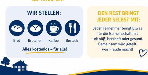 Dorfgemeinschaft Ohof lädt ein zum Mitbringfrühstück