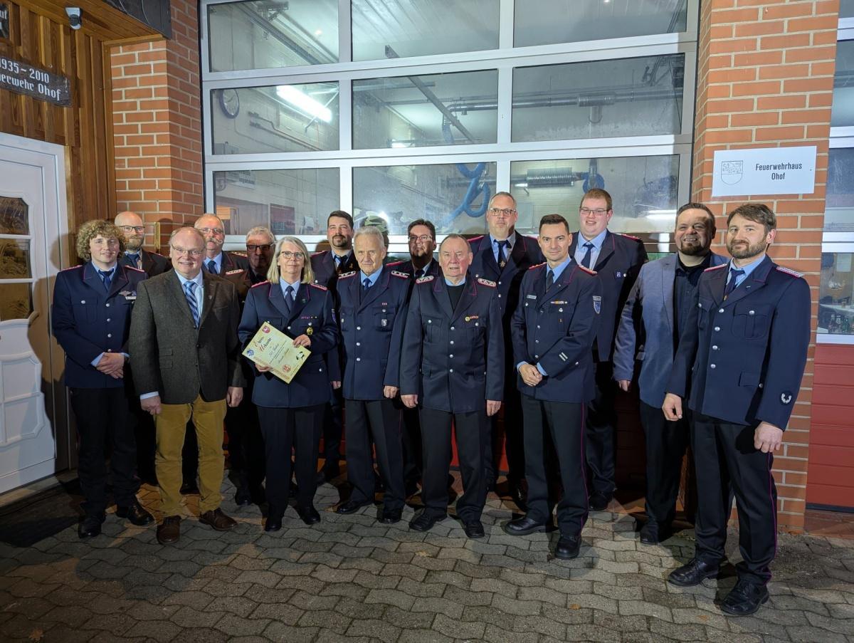 Jahreshauptversammlung der Freiwilligen Feuerwehr Ohof: Rückblick, Ehrungen und Zukunftspläne Jahreshauptversammlung der Freiwilligen Feuerwehr Ohof: Rückblick, Ehrungen und Zukunftspläne