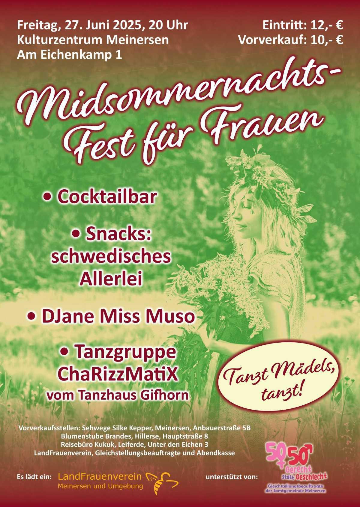 Midsommernacht der Landfrauen Meinersen und Umgebung
