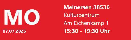  Blutspende Meinersen