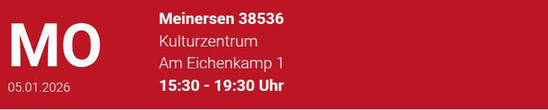  Blutspende Meinersen