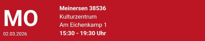  Blutspende Meinersen