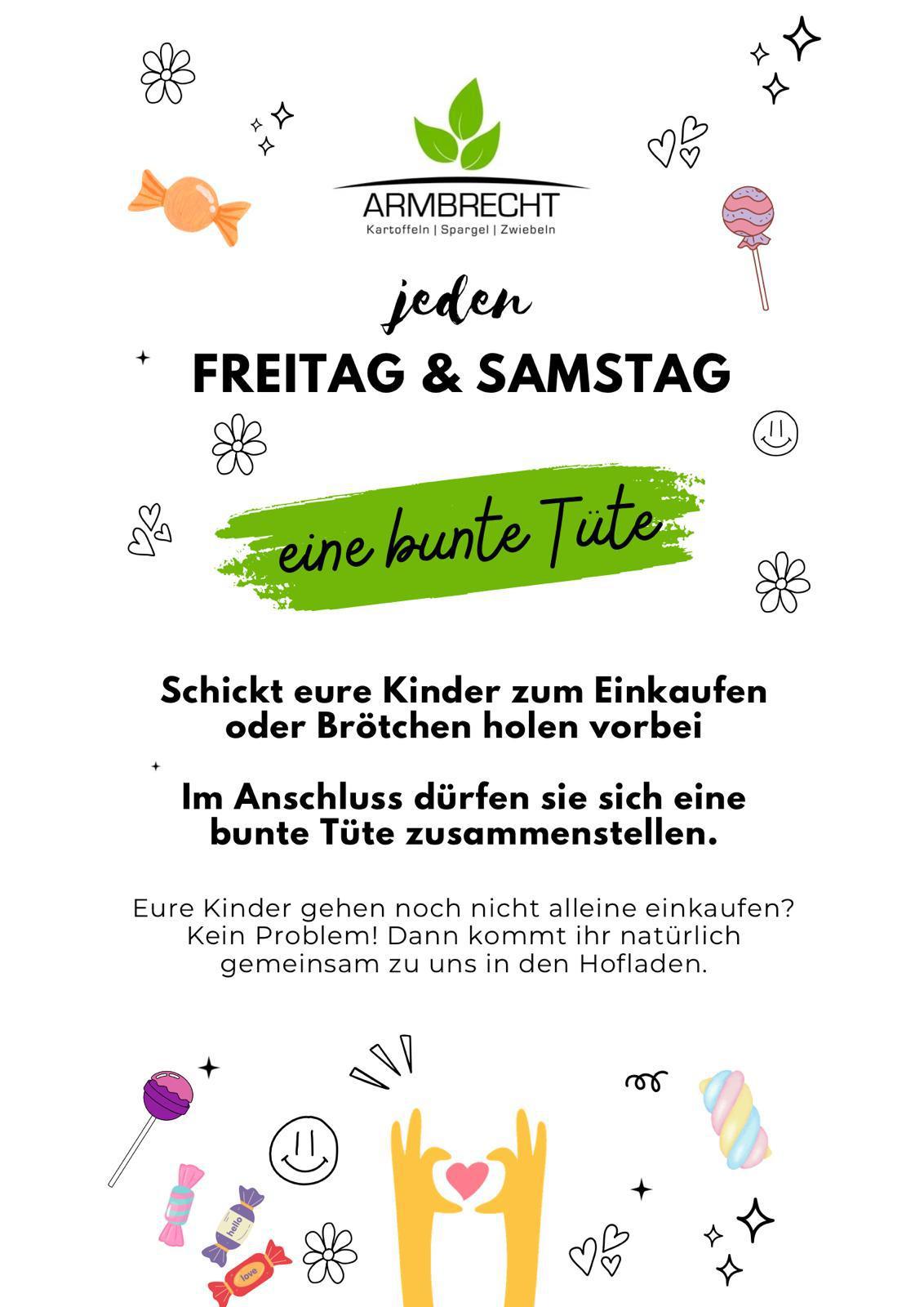 🎉 Jeden Freitag und Samstag – Süße Belohnung für kleine Einkäufer! 🍭🍬