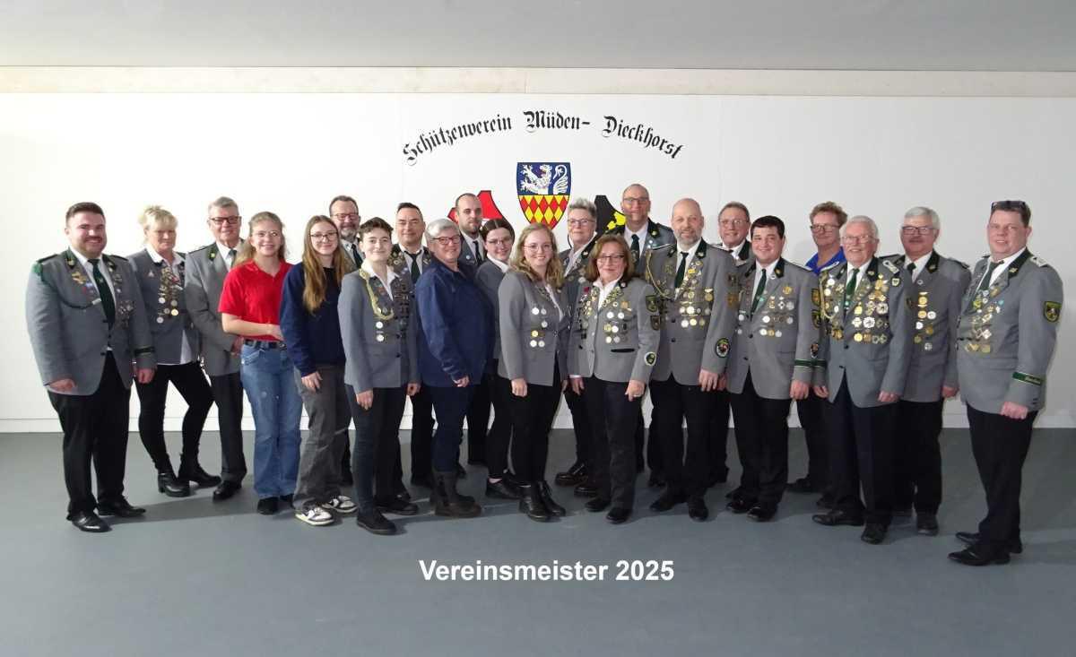 Führungswechsel beim Schützenverein Müden-Dieckhorst Führungswechsel beim Schützenverein Müden-Dieckhorst
