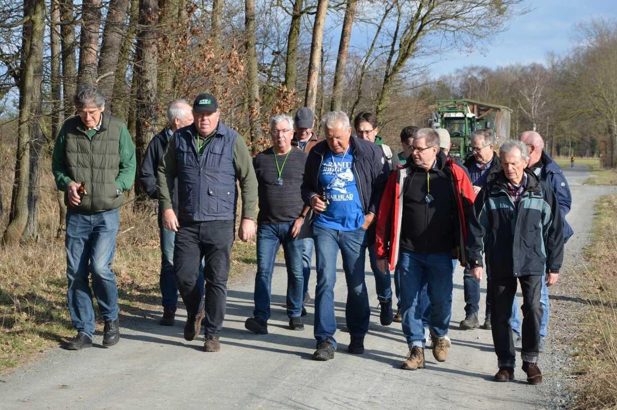 Winterwanderung des MGV Seershausen nach Eickenrode