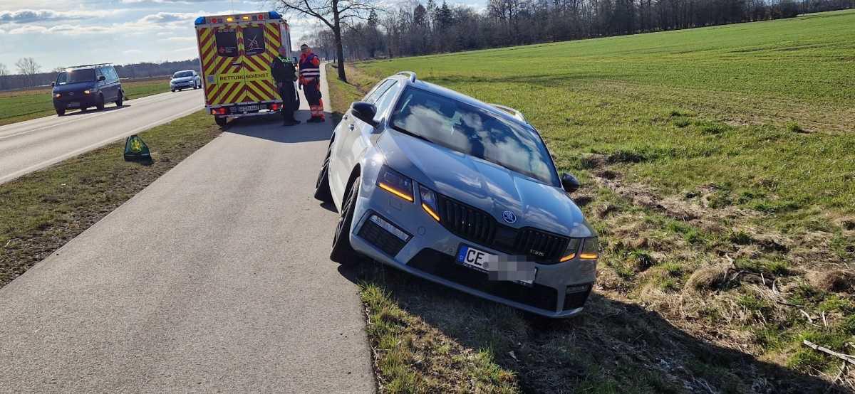 Vier Verletzte bei Unfall auf B188 nahe Päse – Totalschaden an beiden Fahrzeugen Vier Verletzte bei Unfall auf B188 nahe Päse – Totalschaden an beiden Fahrzeugen