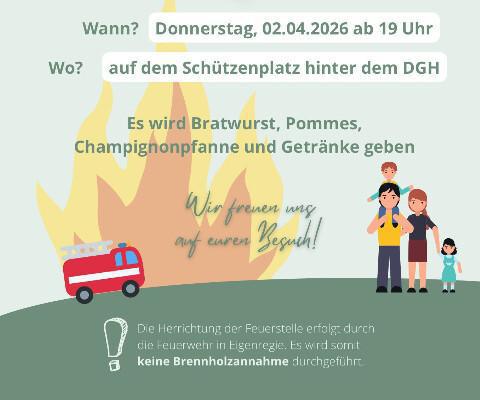 Osterfeuer 2026 Seershausen