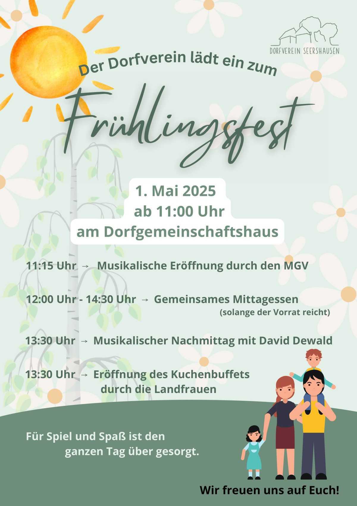 Frühlingsfest in Seershausen