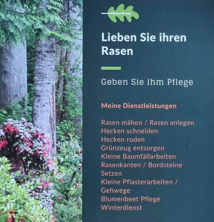 🌿Ihr Garten braucht Pflege? Wir kümmern uns drum – schnell, zuverlässig und mit grünem Daumen! ✂️🌸