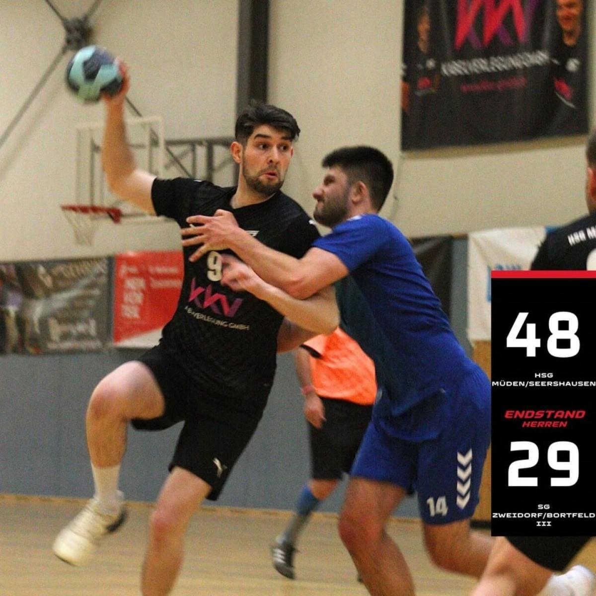 🤾♂️ Starker Auftritt im vorletzten Heimspiel: HSG Müden-Seershausen Herren sichern sich deutlichen 48:29-Sieg🥅🔥 🤾♂️ Starker Auftritt im vorletzten Heimspiel: HSG Müden-Seershausen Herren sichern sich deutlichen 48:29-Sieg🥅🔥