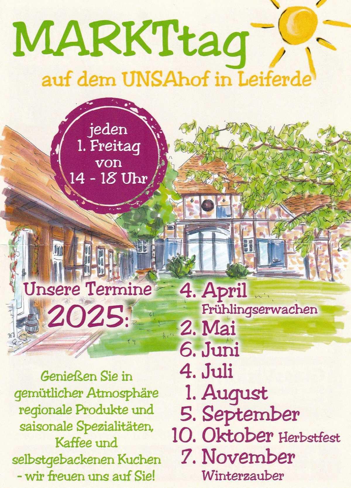 Markttag UNSAHof Leiferde