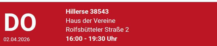 Blutspende (Hillerse)