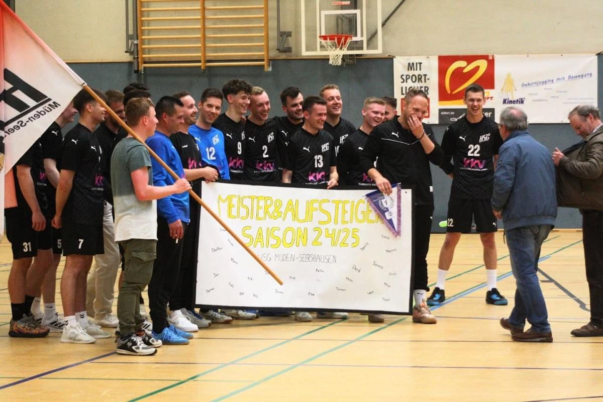 HSG Müden-Seershausen Herren - Danke für eure Unterstützung – Meisterschaft mit +100 Toren! HSG Müden-Seershausen Herren - Danke für eure Unterstützung – Meisterschaft mit +100 Toren!