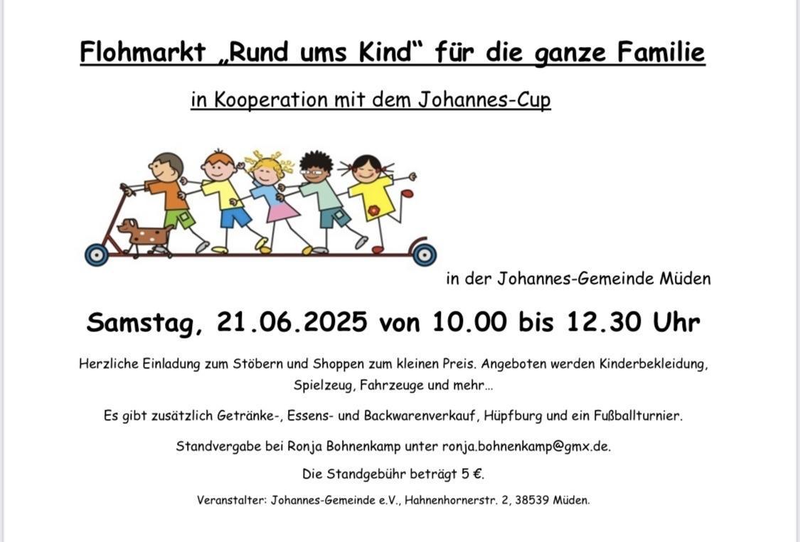 Flohmarkt "Rund ums Kind! für die ganze Familie