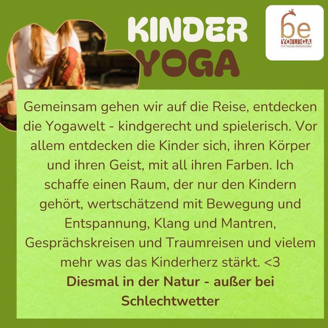 Kinderyoga trifft auf Natur