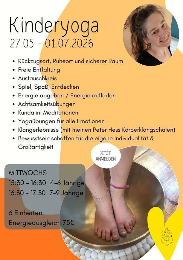 Kinderyoga - Neuer Kurs