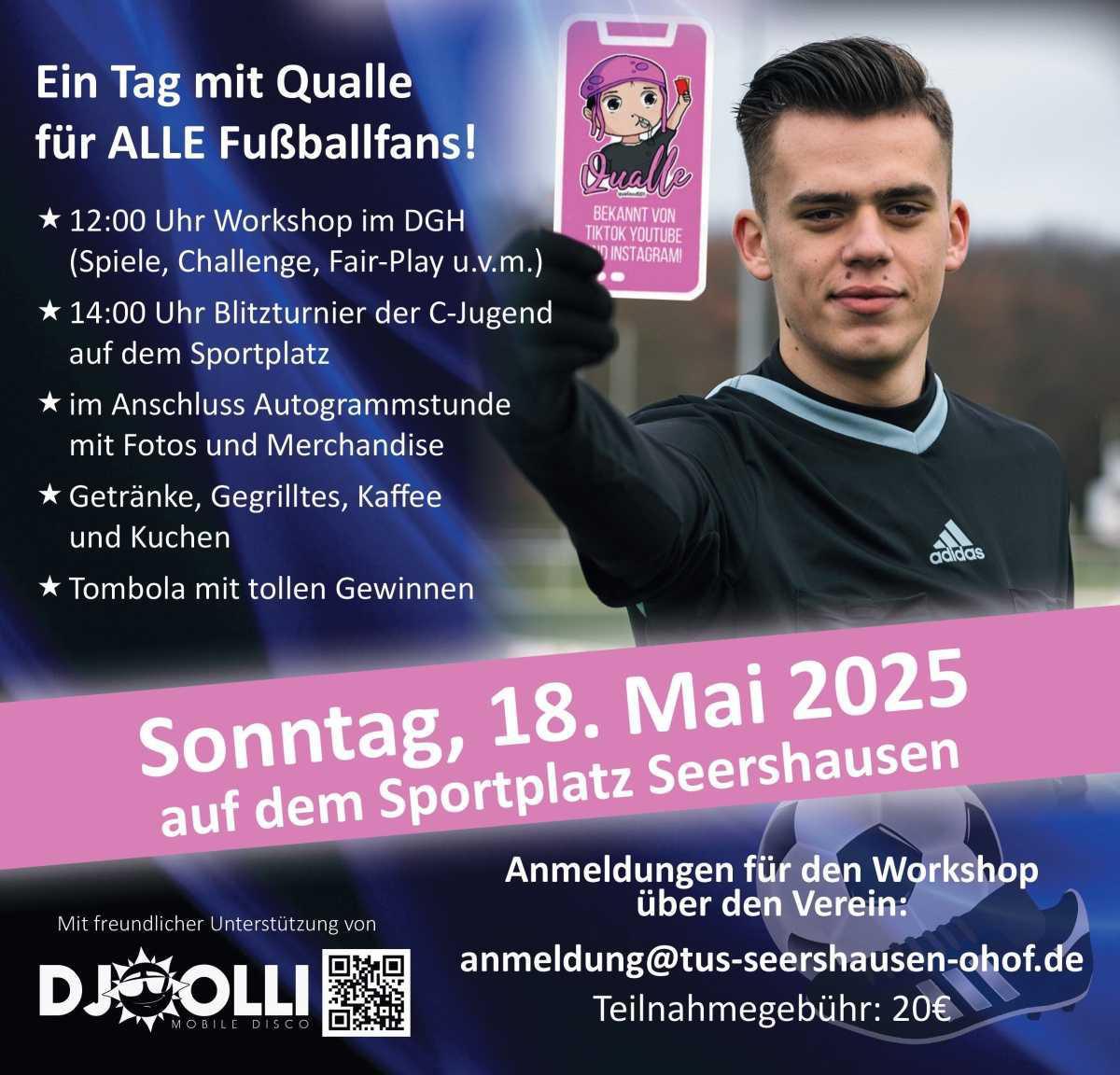 Ein Tag mit Qualle für ALLE Fußballfans