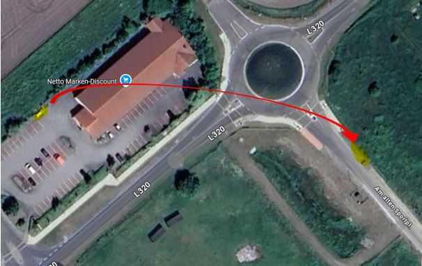 Neuer Standort der Glascontainer in Hillerse Neuer Standort der Glascontainer in Hillerse