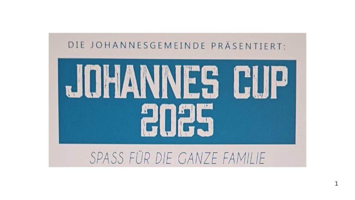 Fußballfieber und Familienfest – sei dabei beim Johannes Cup!