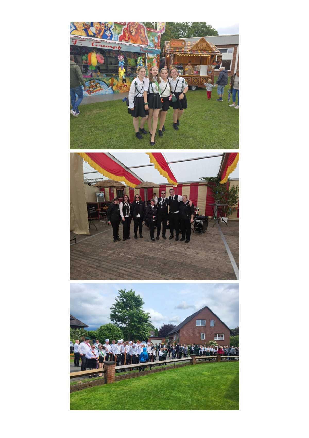 Ein großartiges Schützenfest in Flettmar Am Pfingstwochenende feierte der Schützenverein Flettmar sein traditionelles Schützenfest