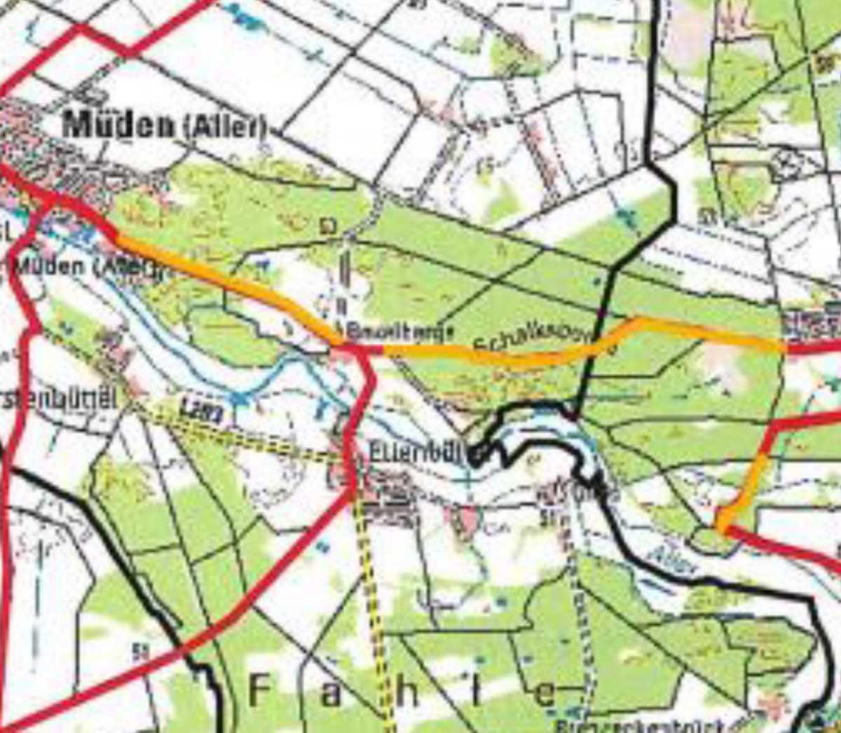Frage an den Bürgermeister Müden zur Thematik : "Bewirtschaftung des Radweges nach Wilsche ".