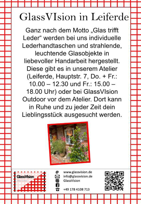 GlassVIsion beim UNSAhof - Glas trifft Leder