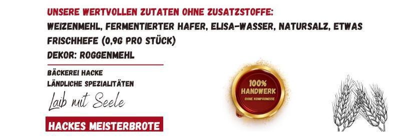 🍞 Bäckerei Hacke „Steinofen-Baguette Tradition“ – ab 28.3. erhältlich, 300 g für nur 3,45 Euro🔥