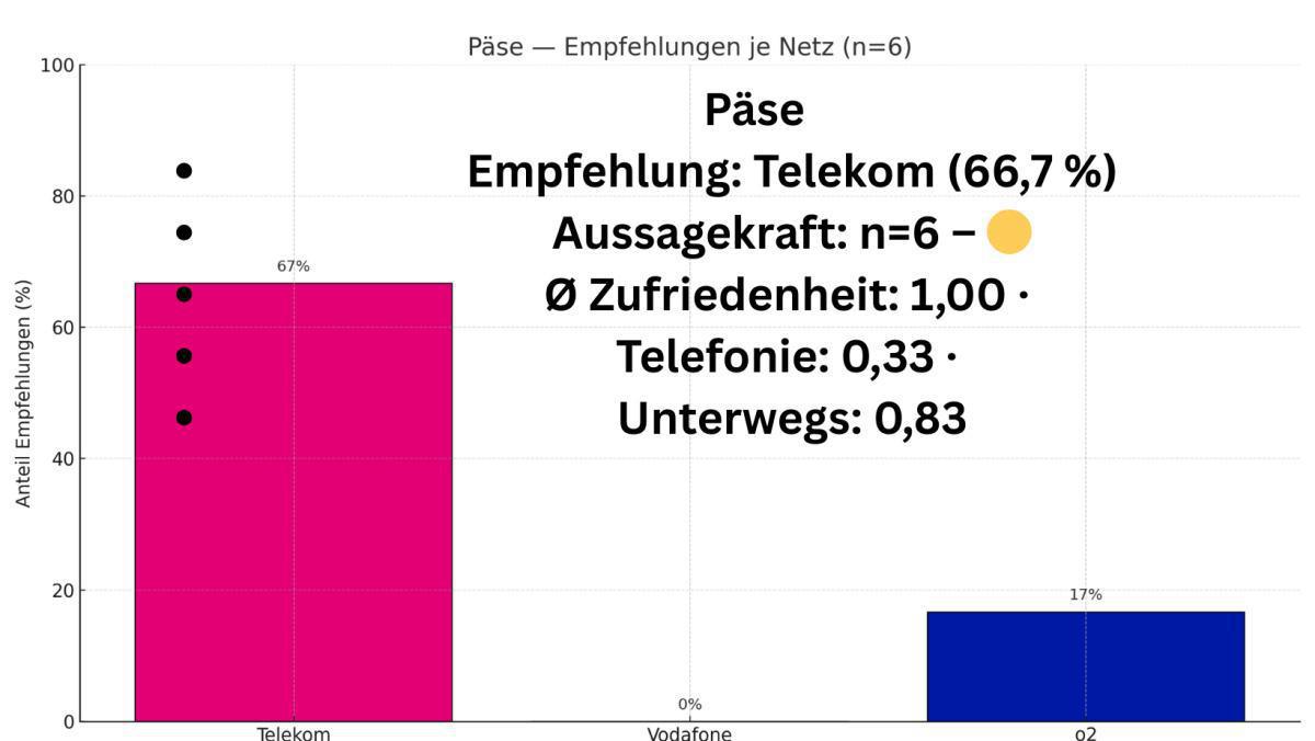 Welches Mobilfunknetz ist in der Samtgemeinde Meinersen am besten? 📱📡