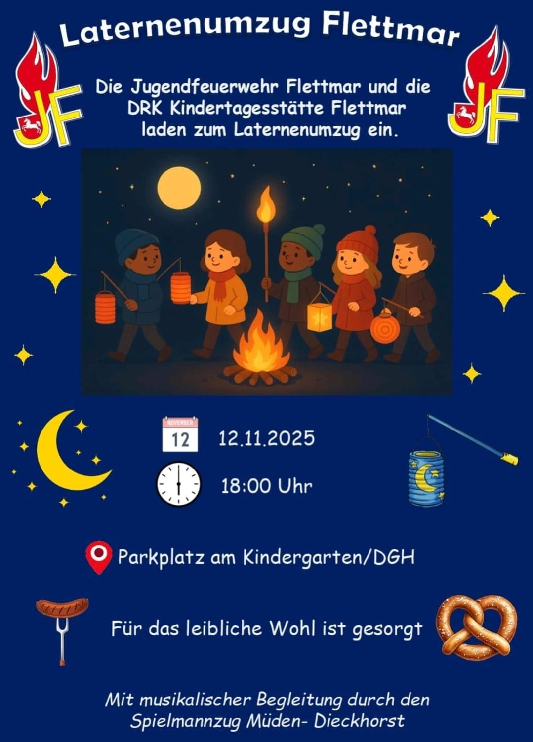 Laternenumzug Flettmar