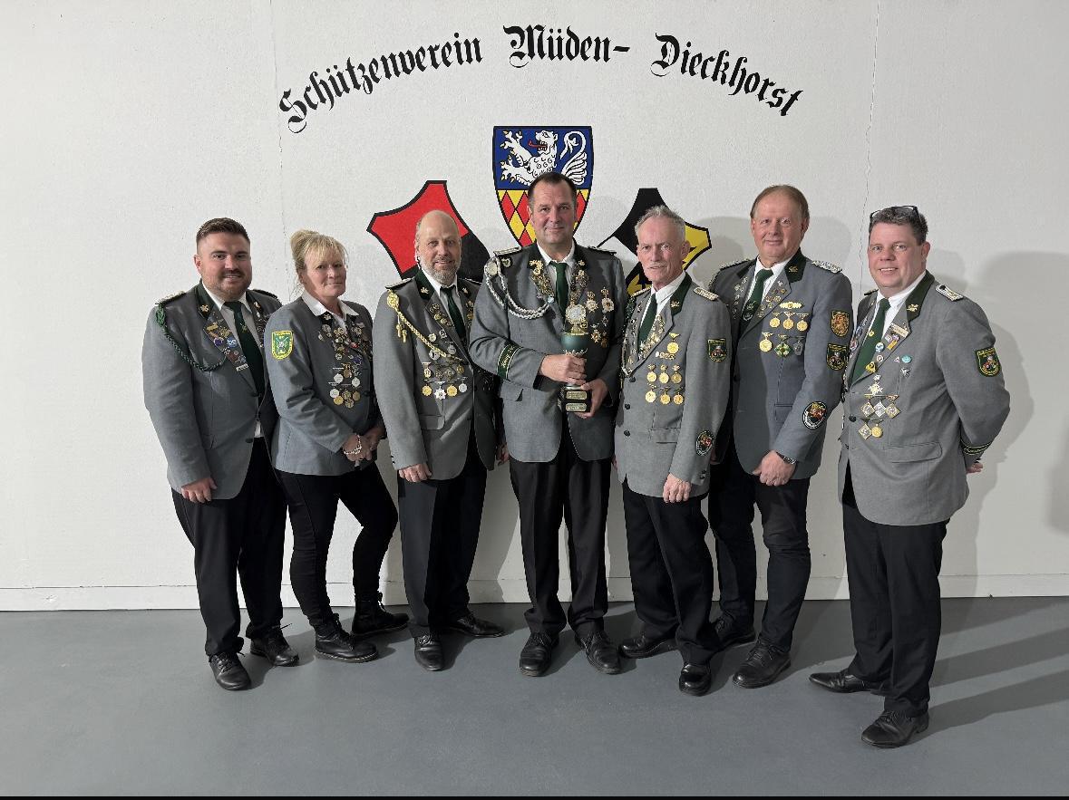 Schützenverein Müden-Dieckhorst: Offizierspokal-Schießen