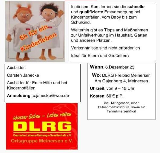 Jetzt zum Kindernotfall-Kurs anmelden – Wissen, das Leben retten kann