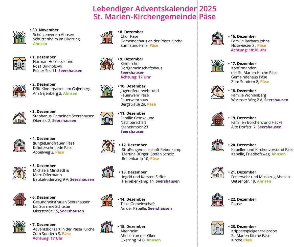 Lebendiger Adventskalender Ahnsen 3