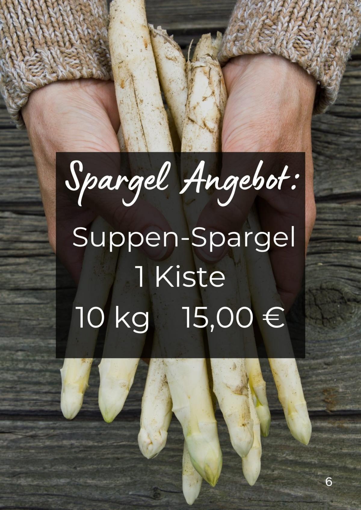 Hof Armbrecht - Unsere Angebote der Woche - Suppen-Spargel, Spargelspitzen und Joghurt Hof Armbrecht - Unsere Angebote der Woche - Suppen-Spargel, Spargelspitzen und Joghurt