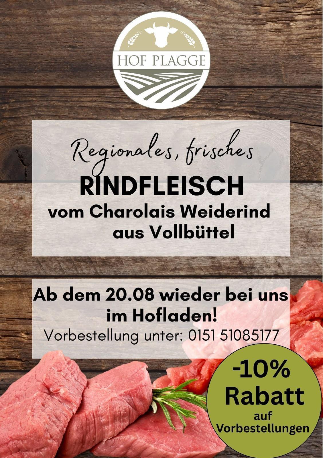 Hof Armbrecht - Rindfleisch vom Charolais Rind ab dem 20.08.26 wieder bei uns im Hofladen Hof Armbrecht - Rindfleisch vom Charolais Rind ab dem 20.08.26 wieder bei uns im Hofladen