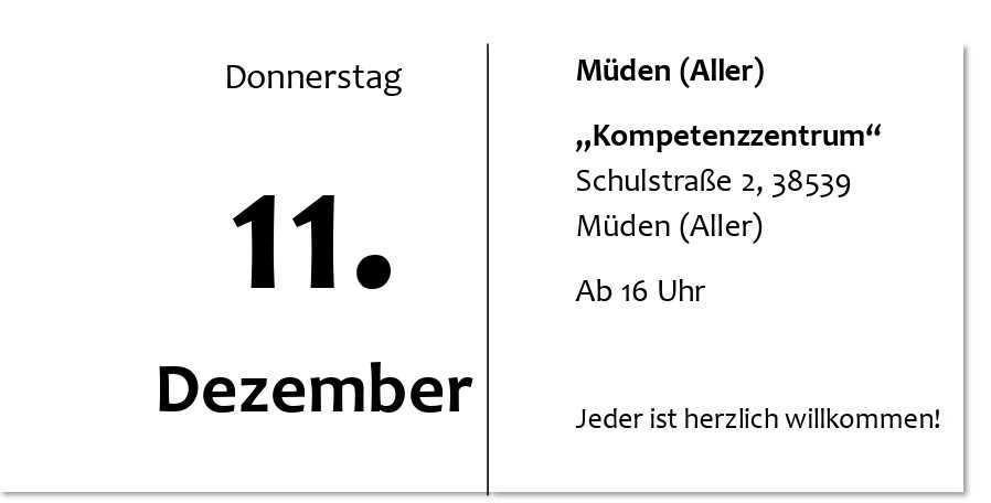 NEU in Müden: Vorlesen für Kinder ab 3 Jahren!