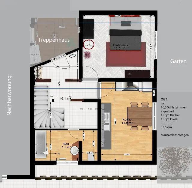 Wohnung in Müden zu vermieten