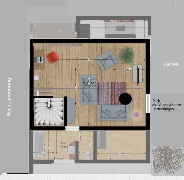 Wohnung in Müden zu vermieten