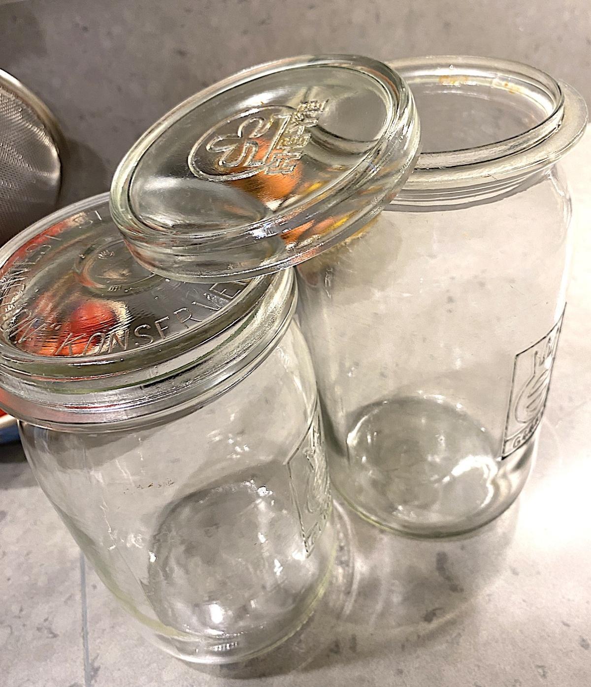 Weckgläser abzugeben Weckgläser abzugeben