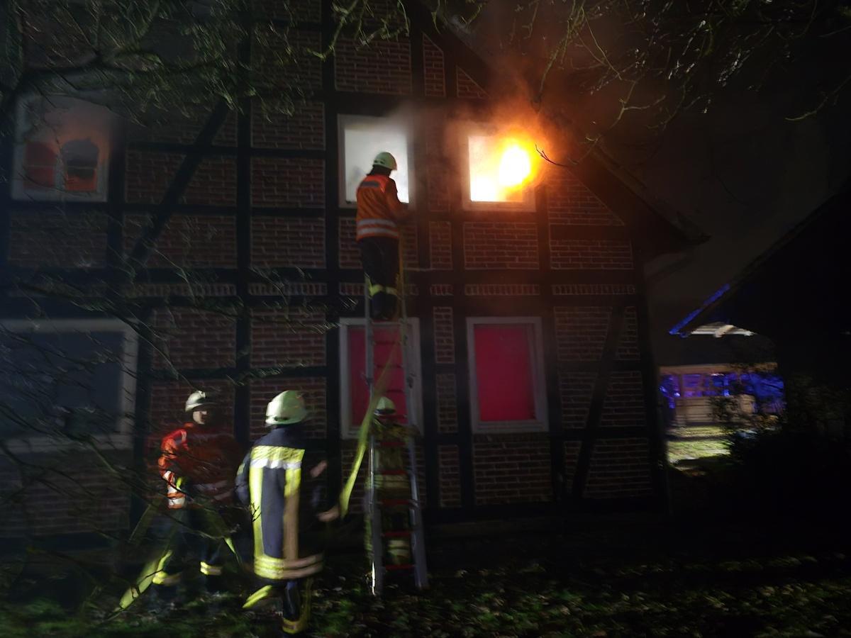 Feuerwehrübung: Großbrand in Seershausen