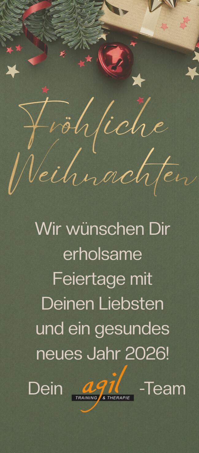  Das agil wünscht frohe Weihnachten!
