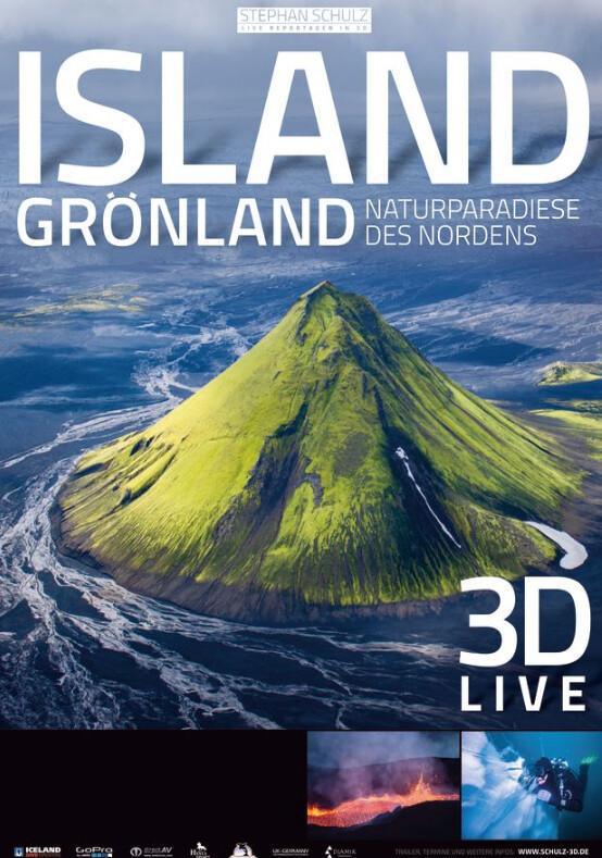 3D-Show im Kulturzentrum Stephan Schulz präsentiert Island & Grönland 3D-Show im Kulturzentrum Stephan Schulz präsentiert Island & Grönland