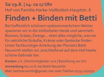 Finden und Binden mit Betti
