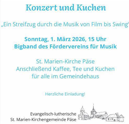 Päse:Konzert und Kuchen
